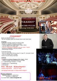 Eröffnungsfahrt Turandot